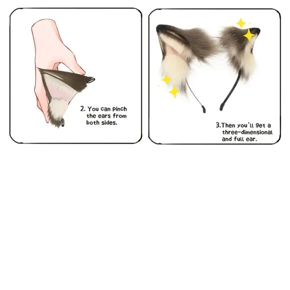 The rim with Bat Ears is black with purple